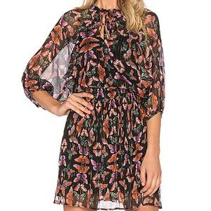 COPY - Rebecca Minkoff Black Dress with Butterfly Print